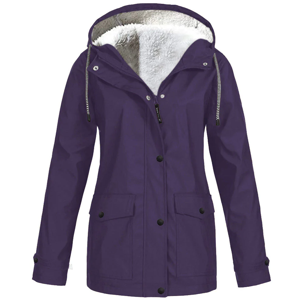 Macymars™ Women's Hooded Padded Windbreaker Jacket