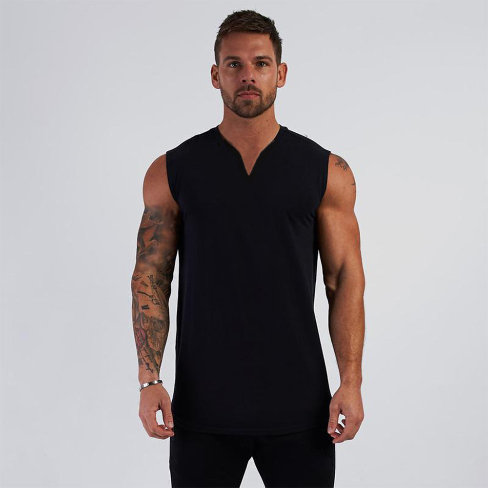 Macymars™ Men's V-Neck Sleeveless Sports Tank Top