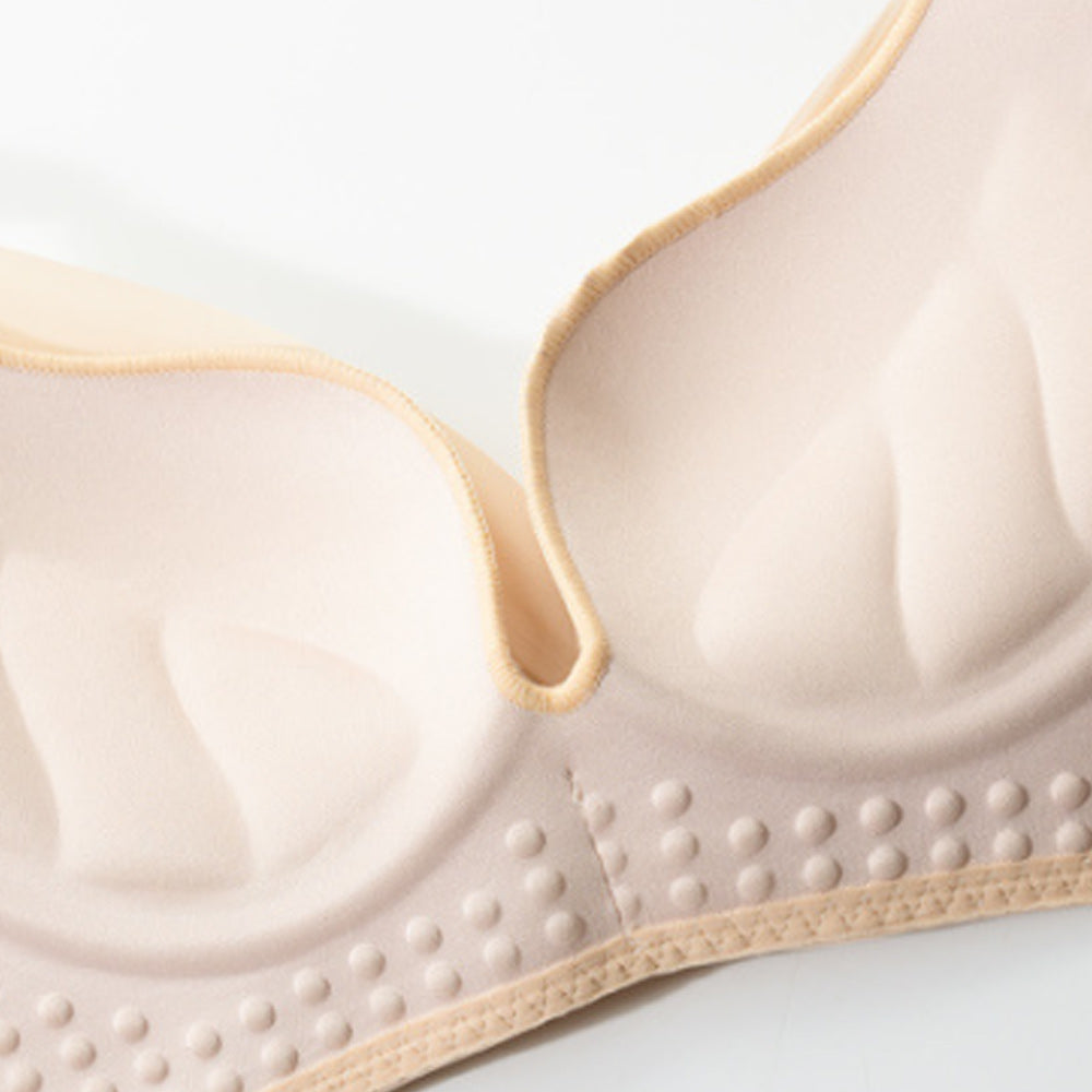 Macymars™ Striped Mesh Crossover Seamless Bra