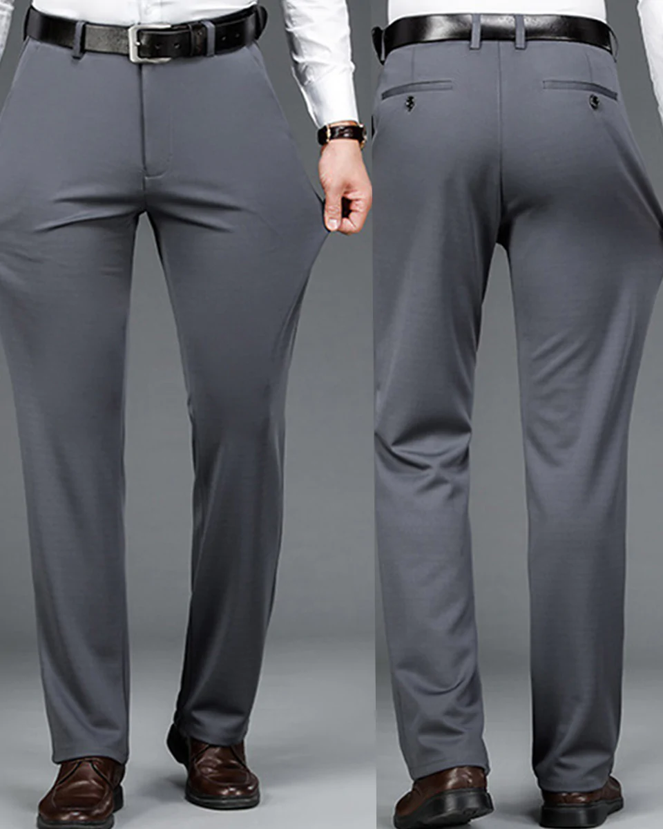 Macymars™ Men's High Stretch Anti-Wrinkle Classic Trousers