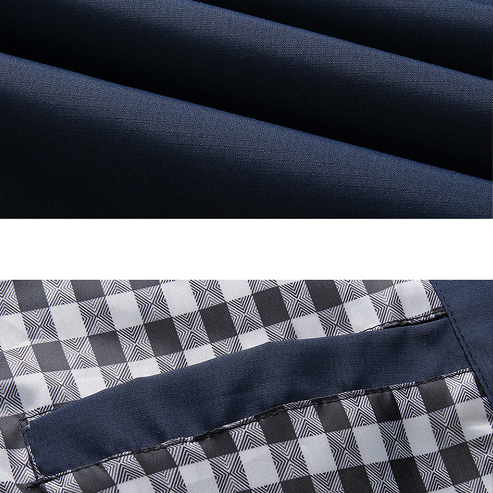 Macymars™ Men's Plus Size Stand Collar Zip Thin Jacket