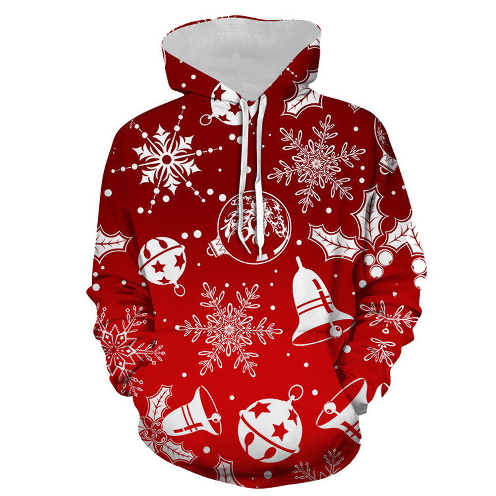 Macymars™ Men's 3D Christmas Print Hoodie