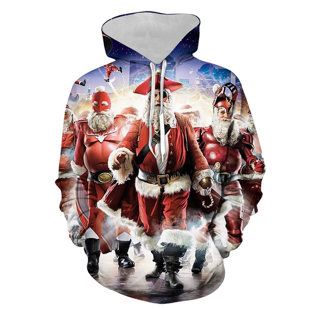 Macymars™ Men's 3D Christmas Print Hoodie