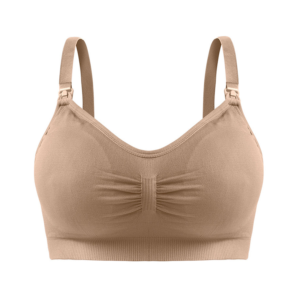 Macymars™ Wireless Front Buckle Seamless Large Size Bra
