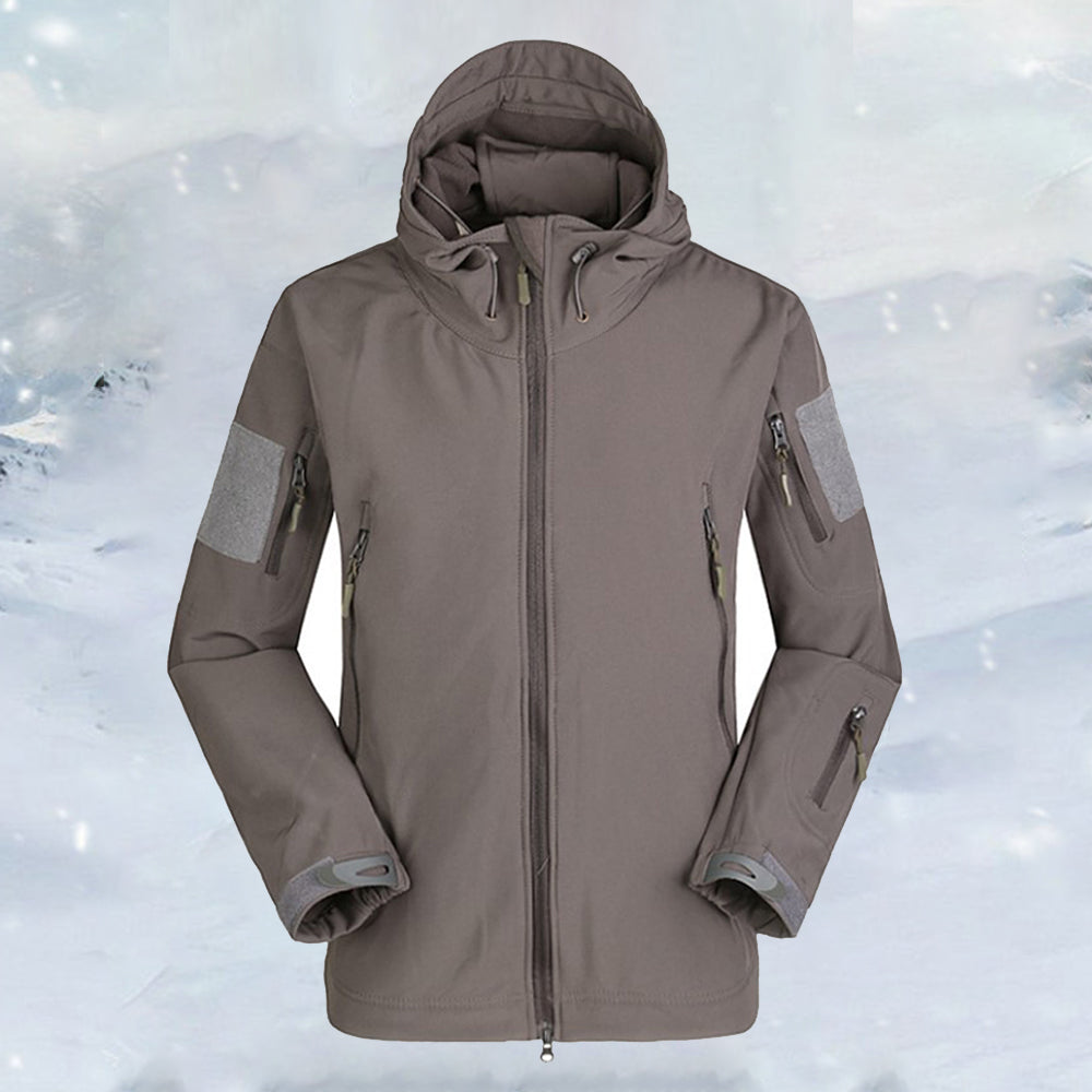 Macymars™ Men's Tactical Hooded Softshell Military Jacket Coat