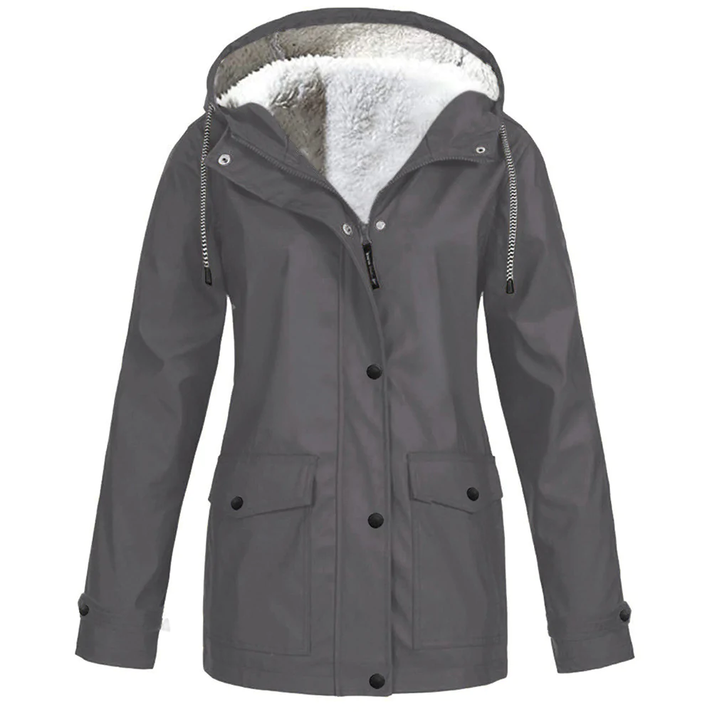 Macymars™ Women's Hooded Padded Windbreaker Jacket