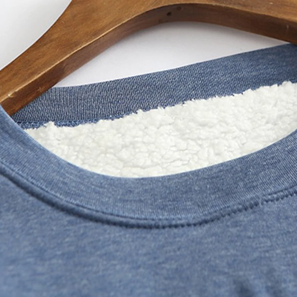 Macymars™ Warm Women T-Shirt Fleece Lined Thermal Tops