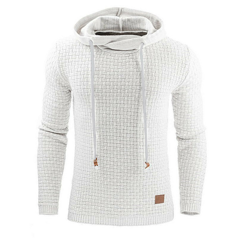 Macymars™ Men's Jacquard Long Sleeve Hoodie