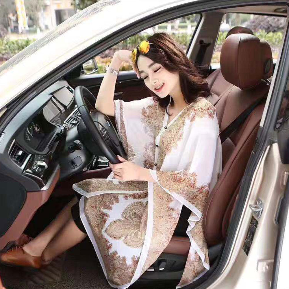 Macymars™ Versatile Sun Protection Chiffon Shawl