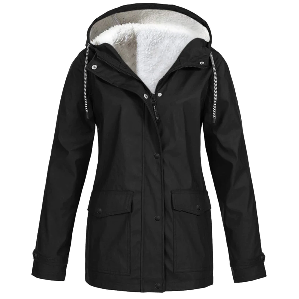 Macymars™ Women's Hooded Padded Windbreaker Jacket
