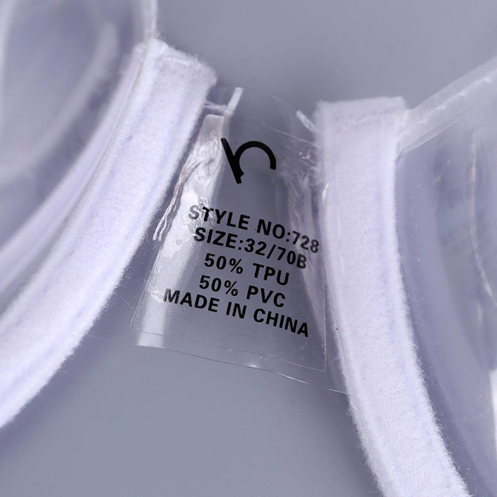 Macymars™ Womens Transparent Invisible Push Up Bra