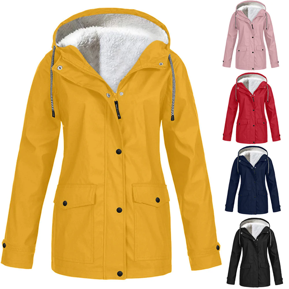 Macymars™ Women's Hooded Padded Windbreaker Jacket