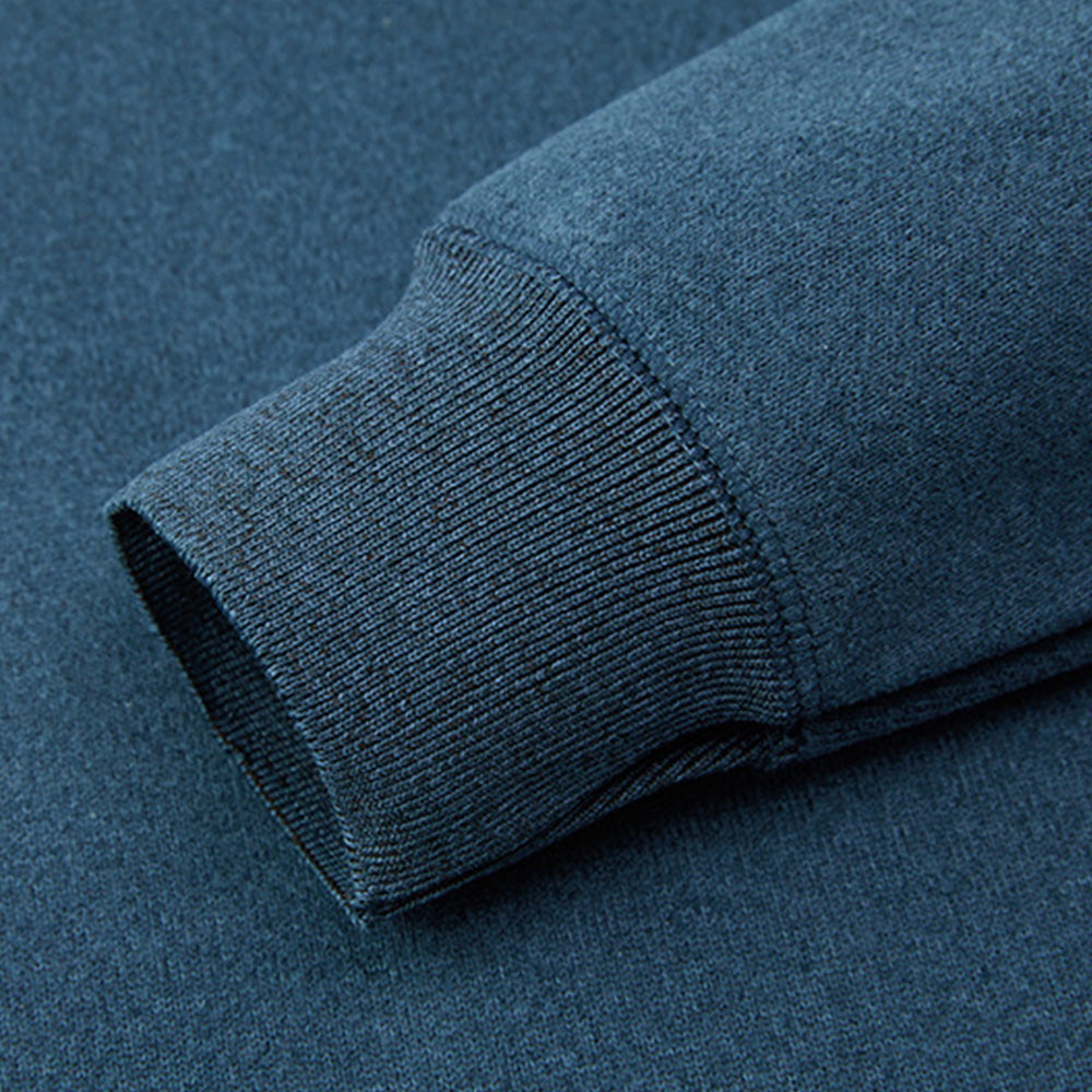 Macymars™ Men's Knitted Fake Two-Piece Bottoming Shirt Sweater