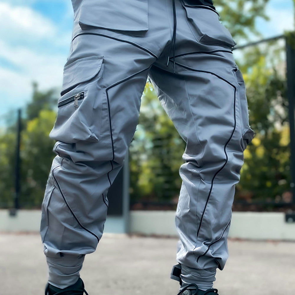 Macymars™ Men's Drawstring Panel Cargo Pants