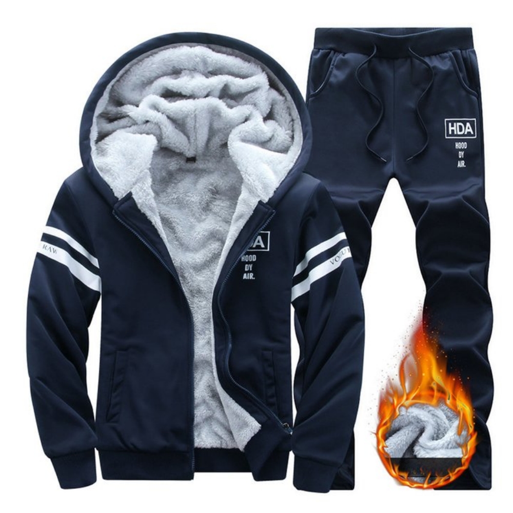 Macymars™ Men's Hooded And Padded Sweatshirt Sports Suit