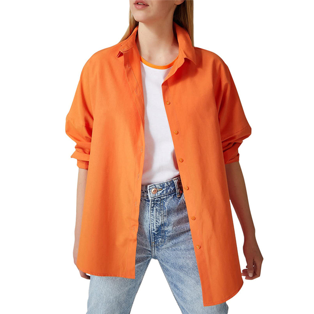 Macymars™ Women's Colorful Loose Button-Up Shirt