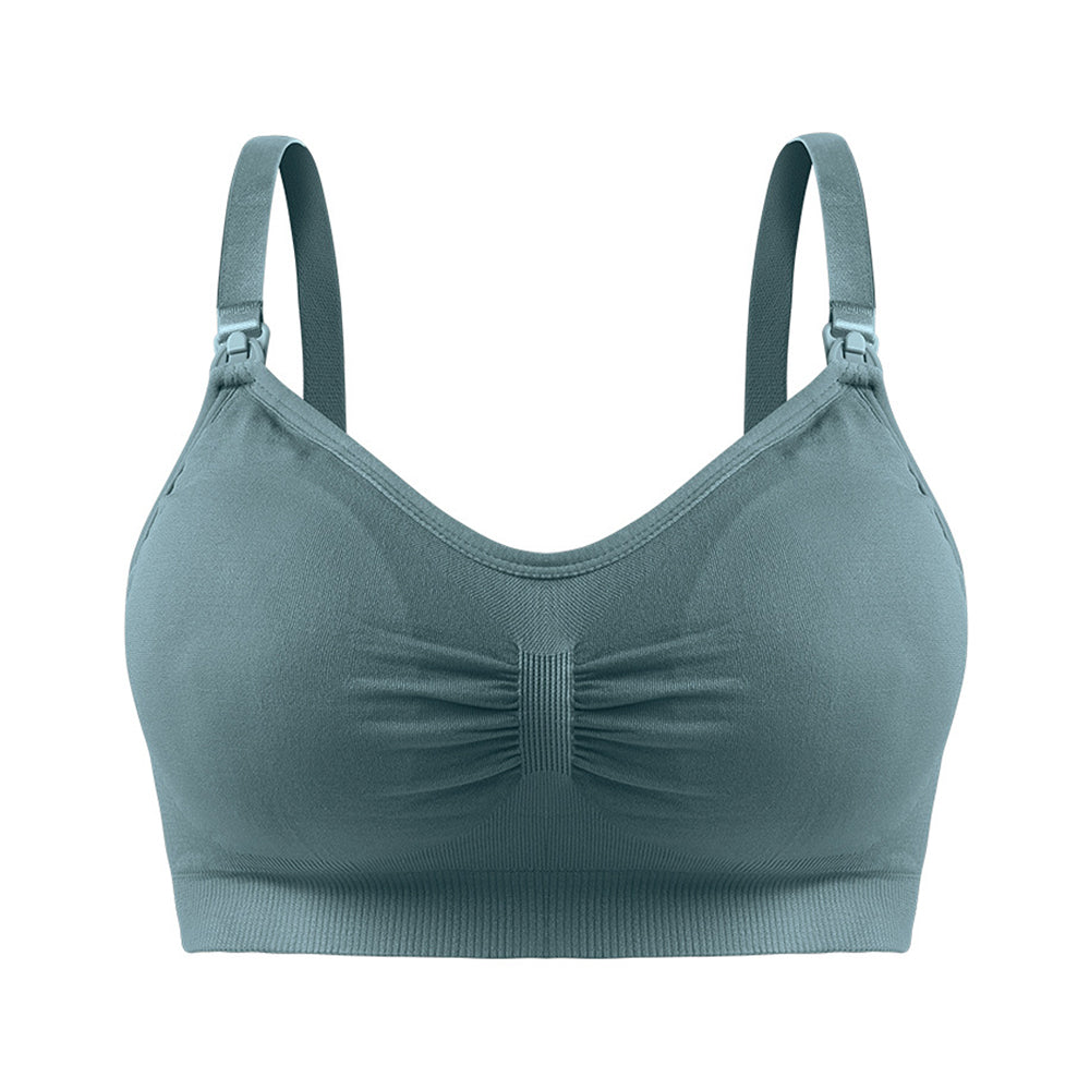Macymars™ Wireless Front Buckle Seamless Large Size Bra