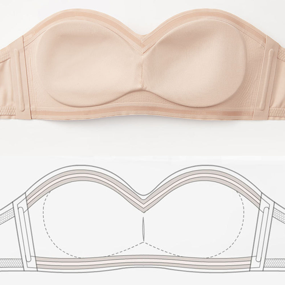 Macymars™ Strapless Strapless Latex Underwear