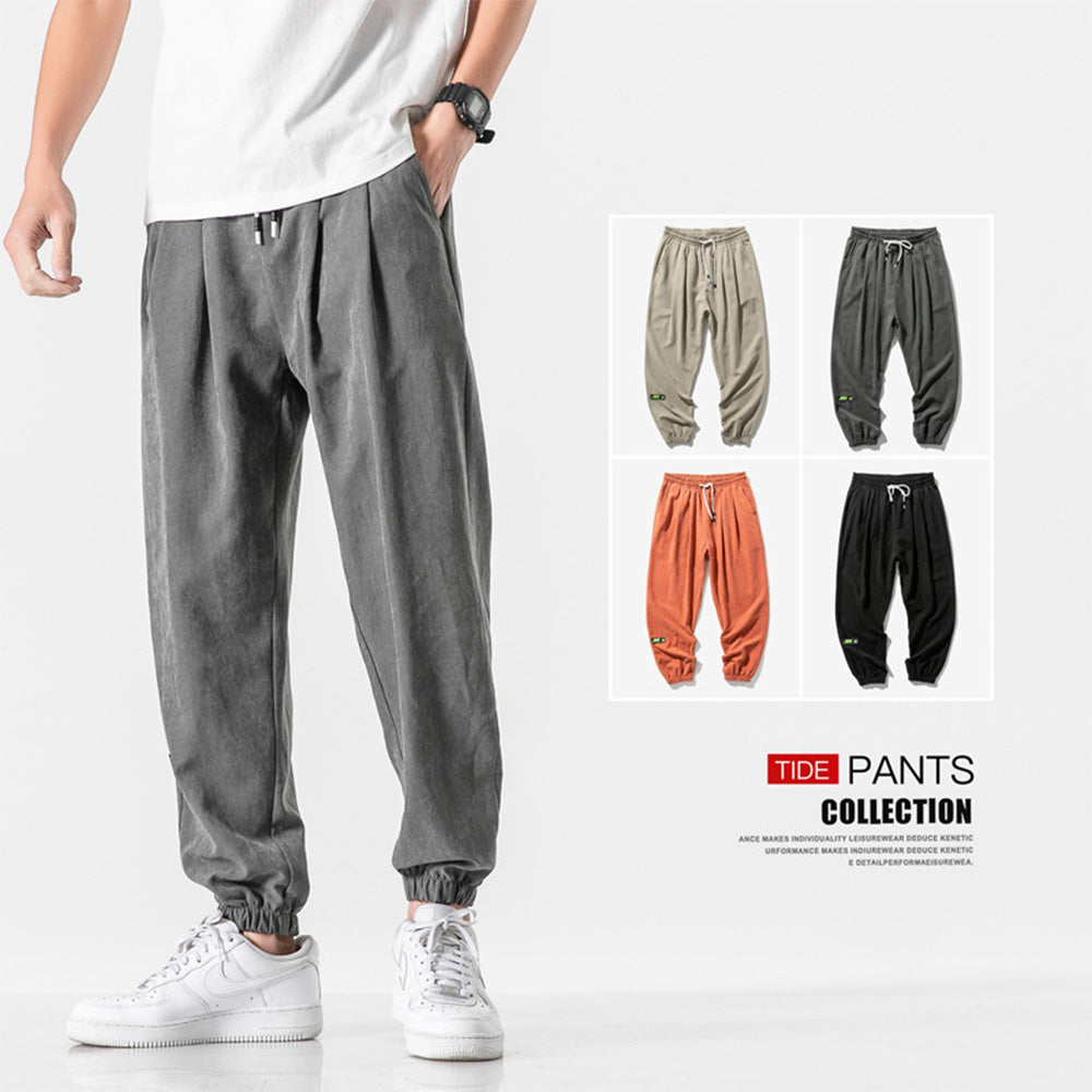 Macymars™ Men's Trousers Elastic Waist Drawstring Sweatpants
