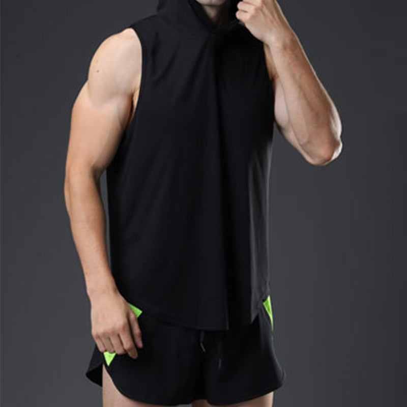 Macymars™ Loose Fitness Moisture Wicking Quick Dry Sports Tank Vest Men's T-Shirt