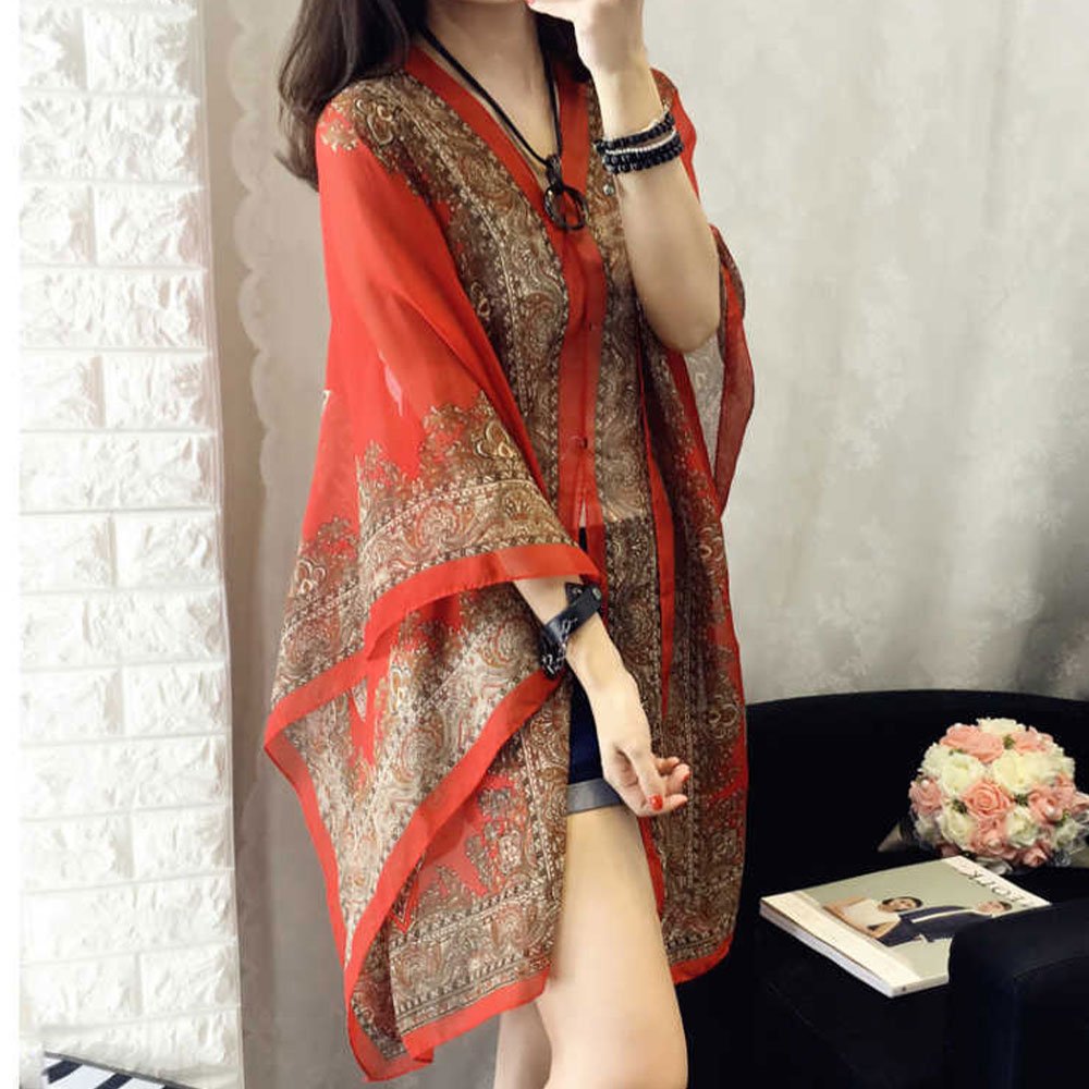 Macymars™ Versatile Sun Protection Chiffon Shawl