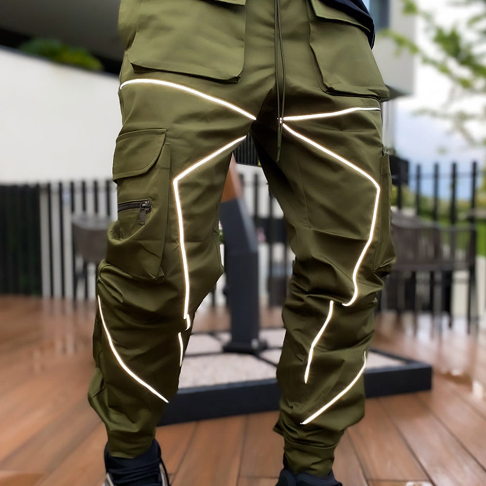 Macymars™ Men's Drawstring Panel Cargo Pants