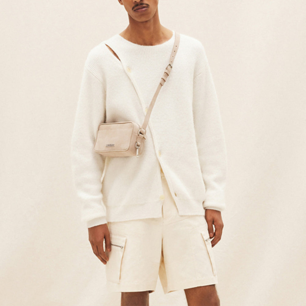 Macymars™ Men's Diagonal Button Sweater