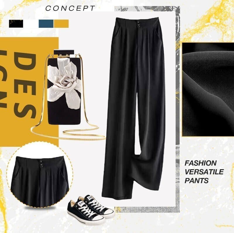 Macymars™ Women's Casual Full Length Loose Pants