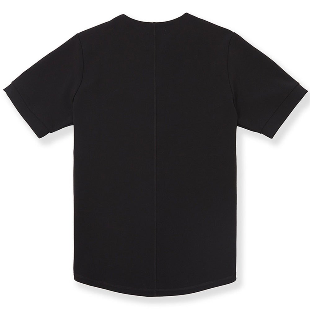 Macymars™ Mens Solid Color Zipper Collar Classic Polo Shirts