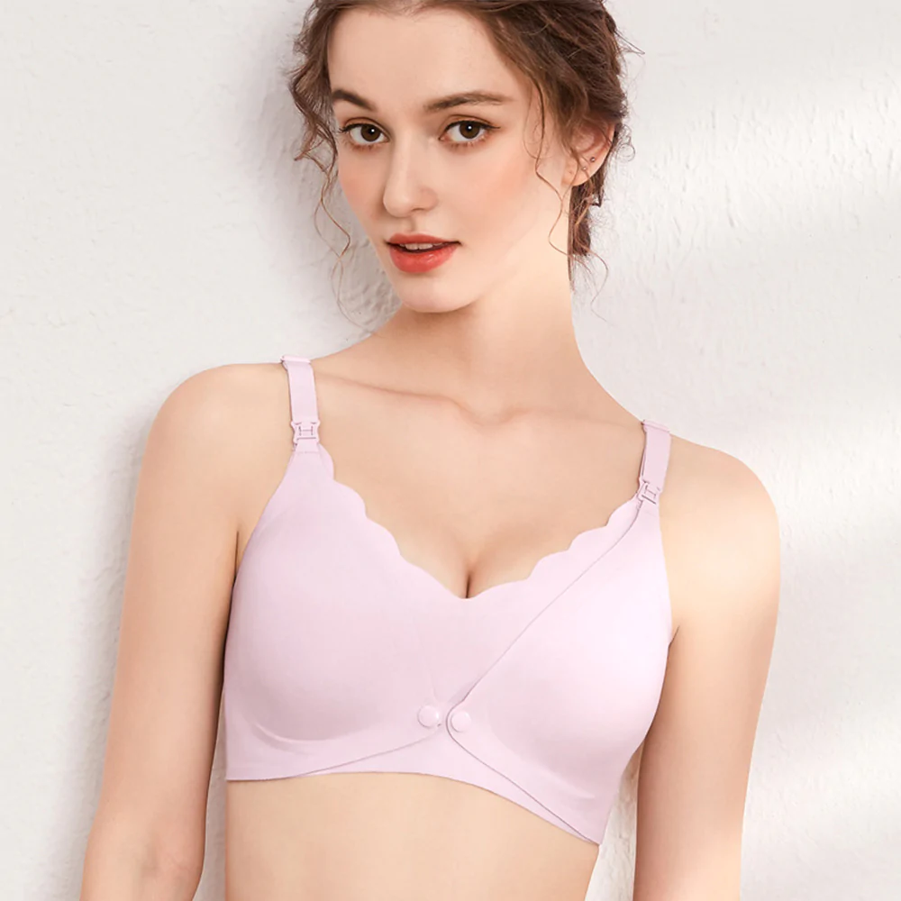 Macymars™ Seamless Front Button Nursing Bra