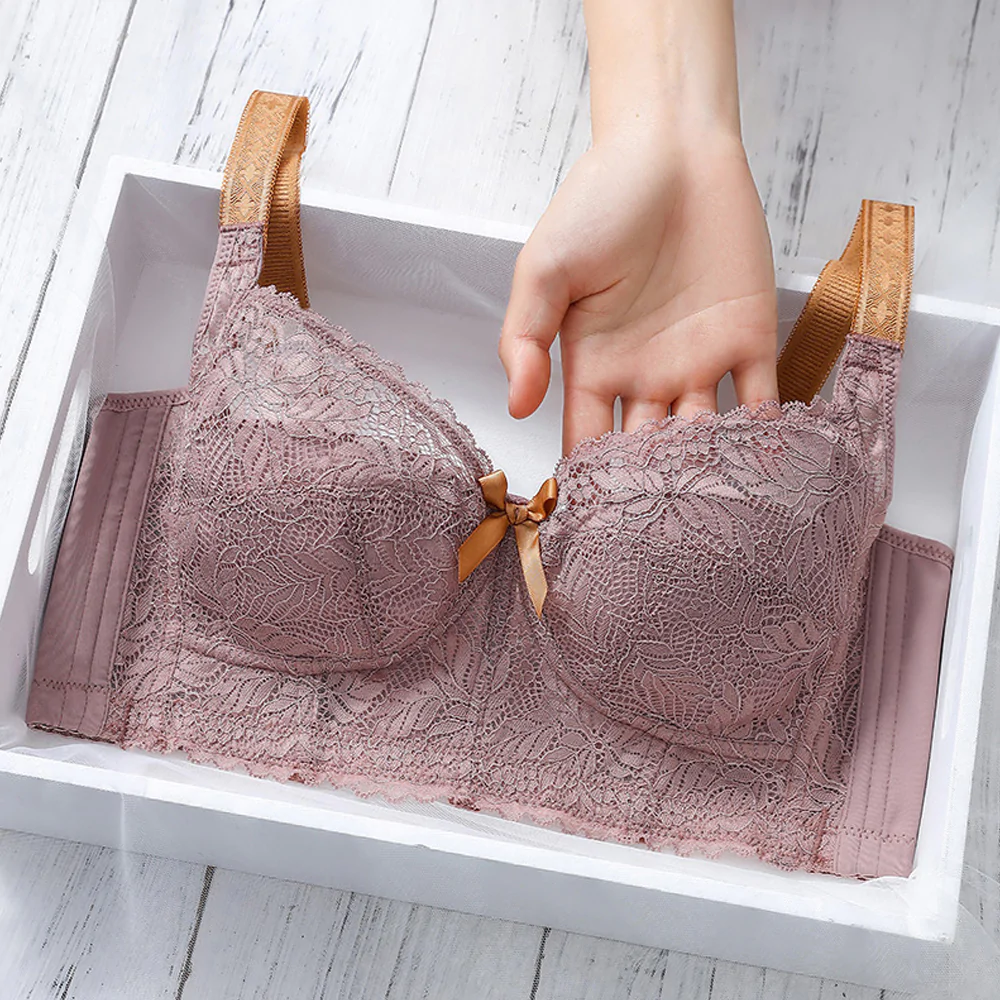 Macymars™ Women Sexy Lace Wireless Breathable Bra