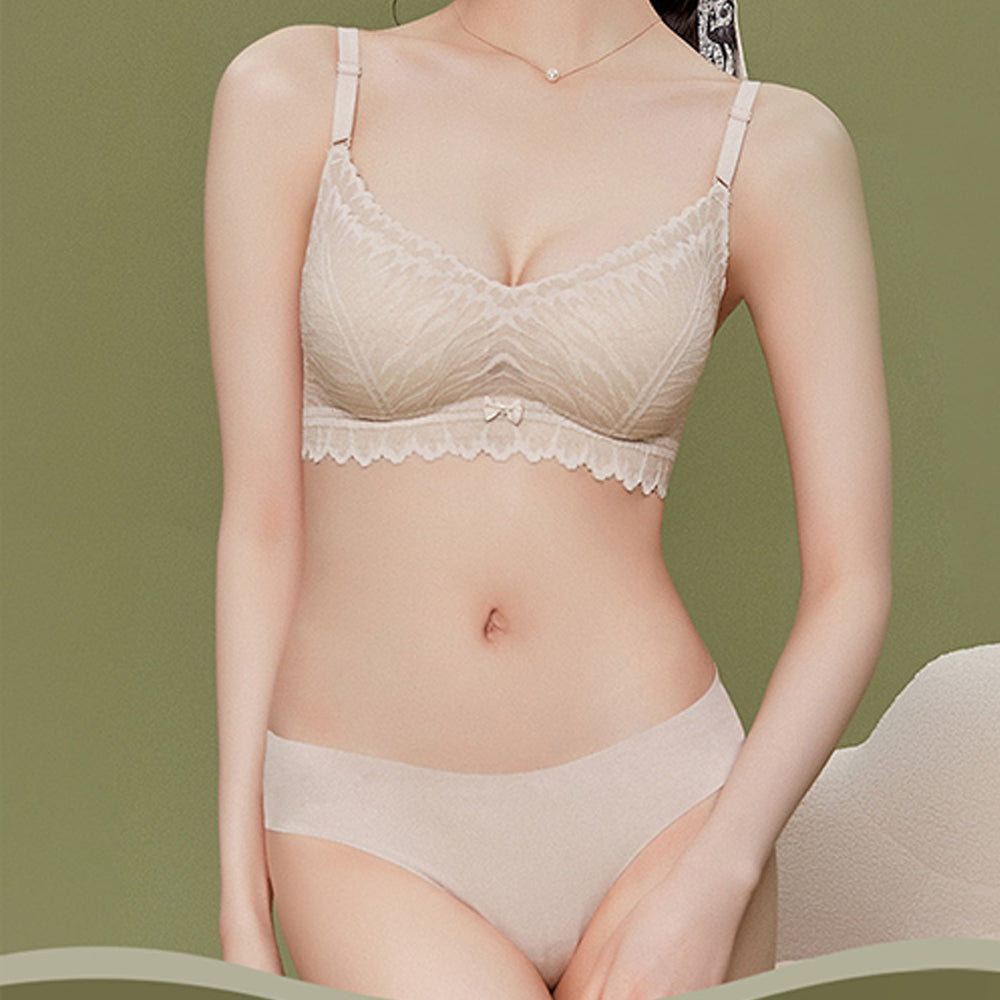 Macymars™ Petal Lace Seamless Wireless Bra