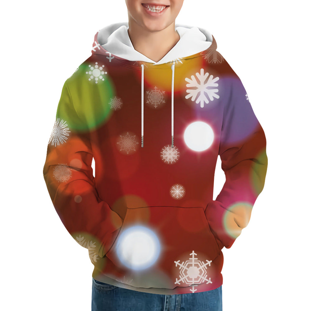Macymars™ Christmas 3D print hooded sweatshirt