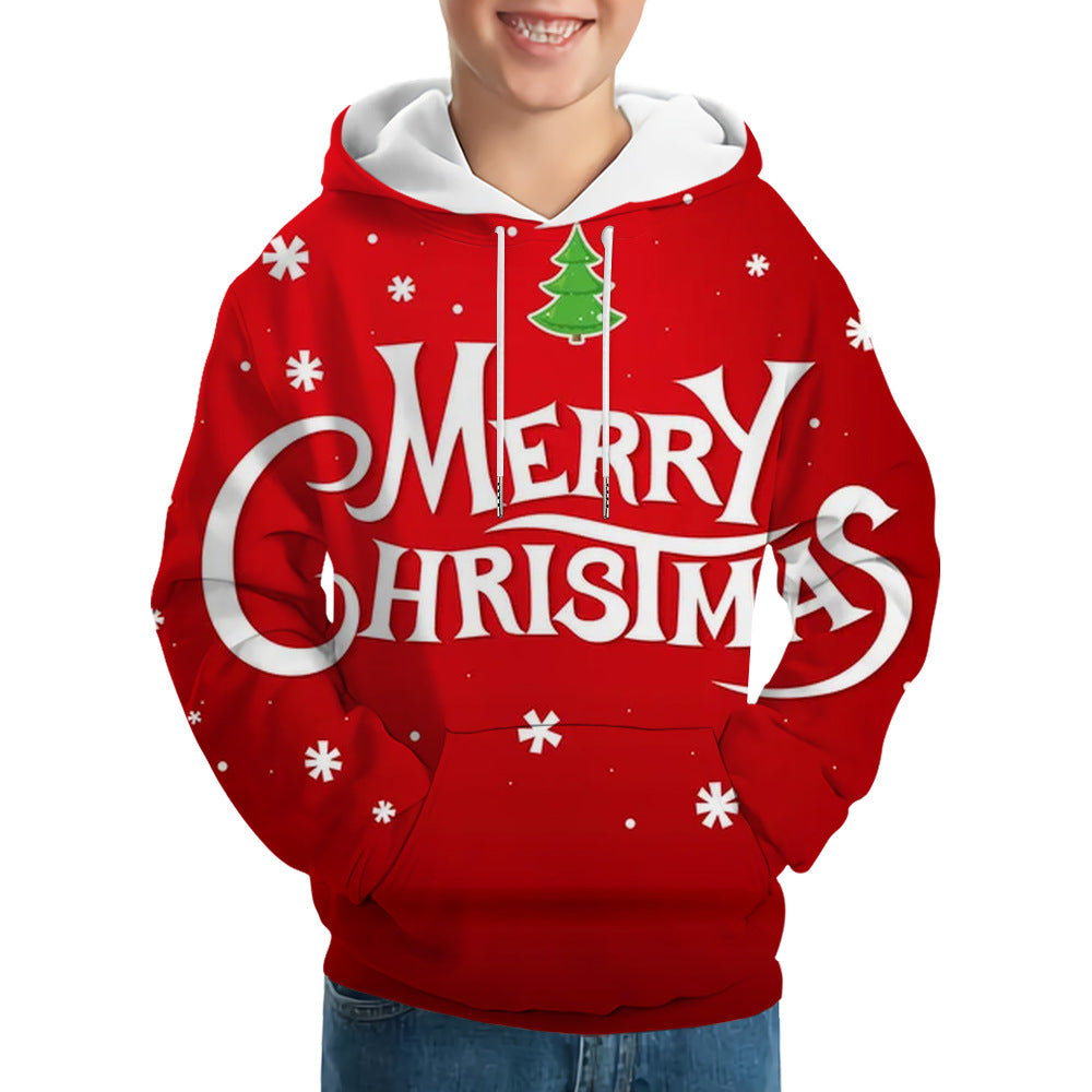 Macymars™ Christmas 3D print hooded sweatshirt