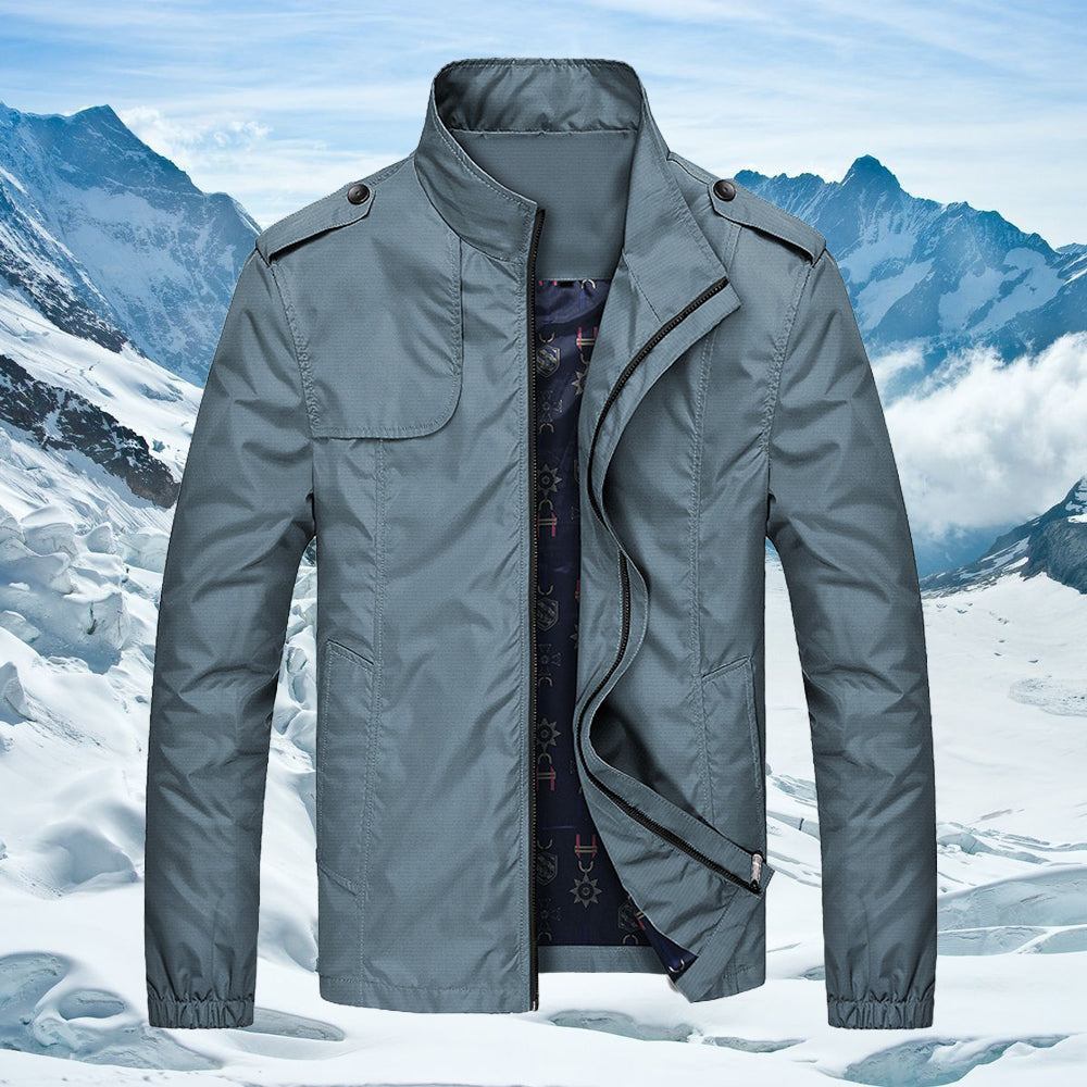 Macymars™ Men's Stand Collar Jacket Casual Spring Bomber Jacket