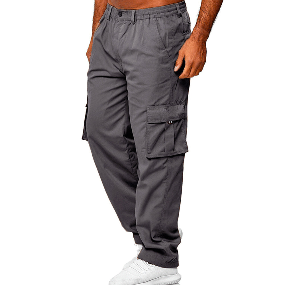 Macymars™ Men's Casual Multi Pocket Loose Straight Cargo Pants