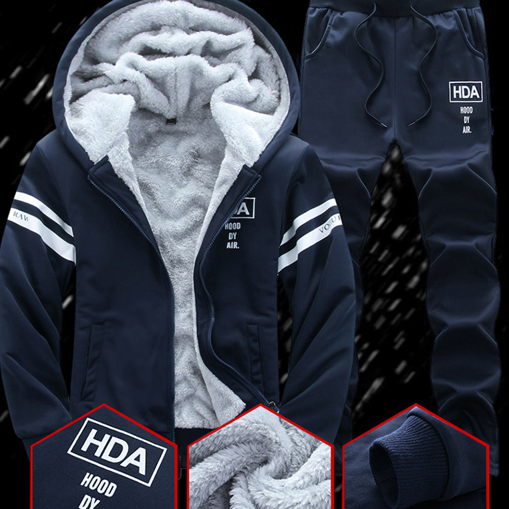 Macymars™ Men's Hooded And Padded Sweatshirt Sports Suit