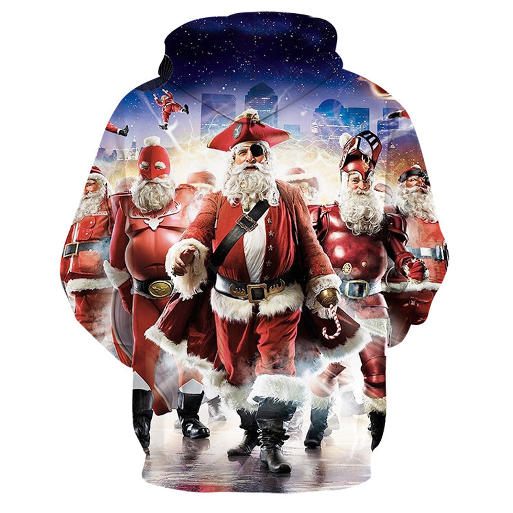 Macymars™ Men's 3D Christmas Print Hoodie