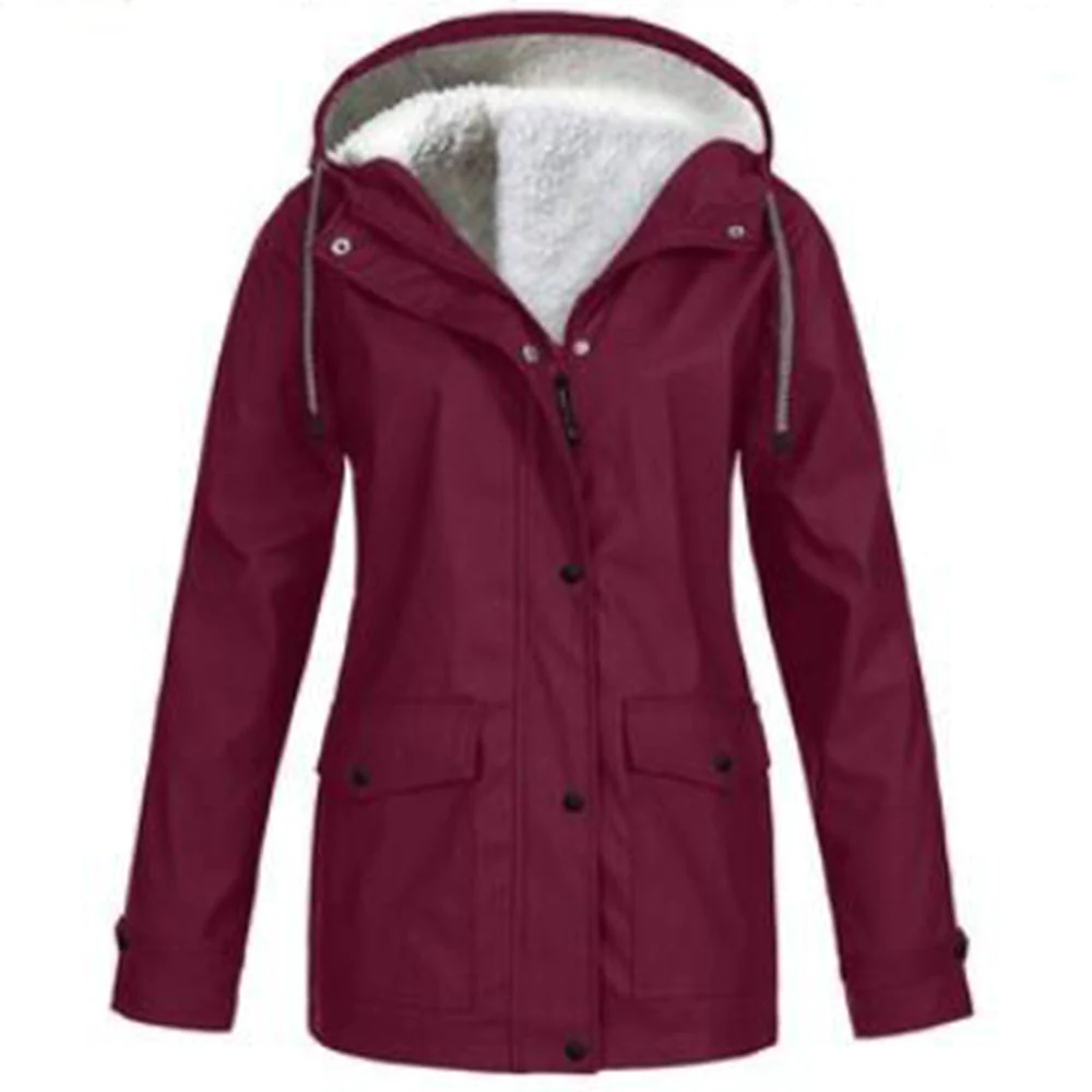 Macymars™ Women's Hooded Padded Windbreaker Jacket