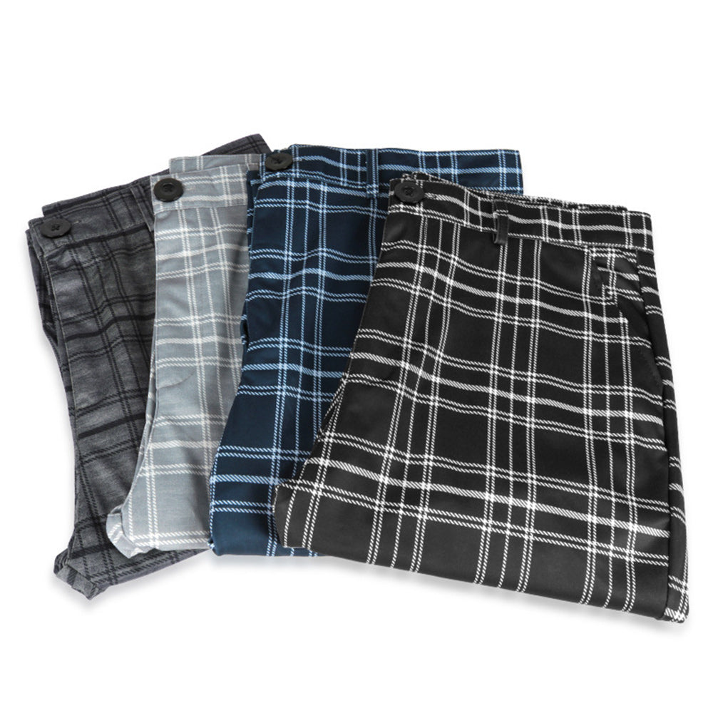 Macymars™ Men's Casual Plaid Striped Slim Fit Business Pants