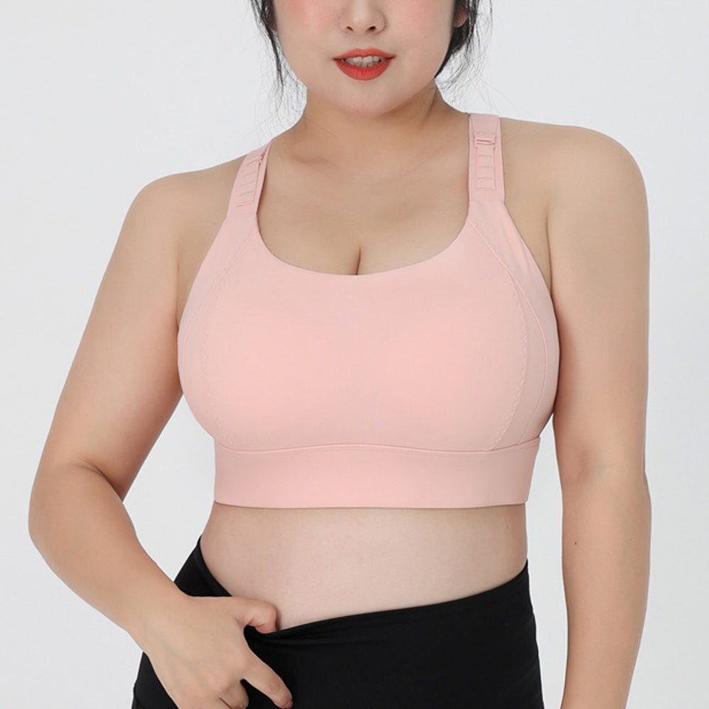 Macymars™ Adjustable Shoulder Straps Shockproof Sports Bra