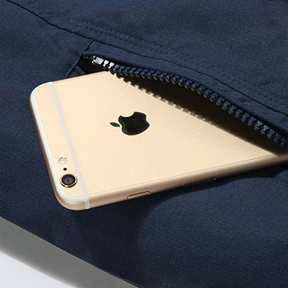 Macymars™ Men's Plus Size Stand Collar Zip Thin Jacket