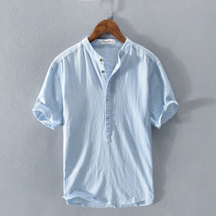 Macymars™ Provence Linen Cotton Shirt