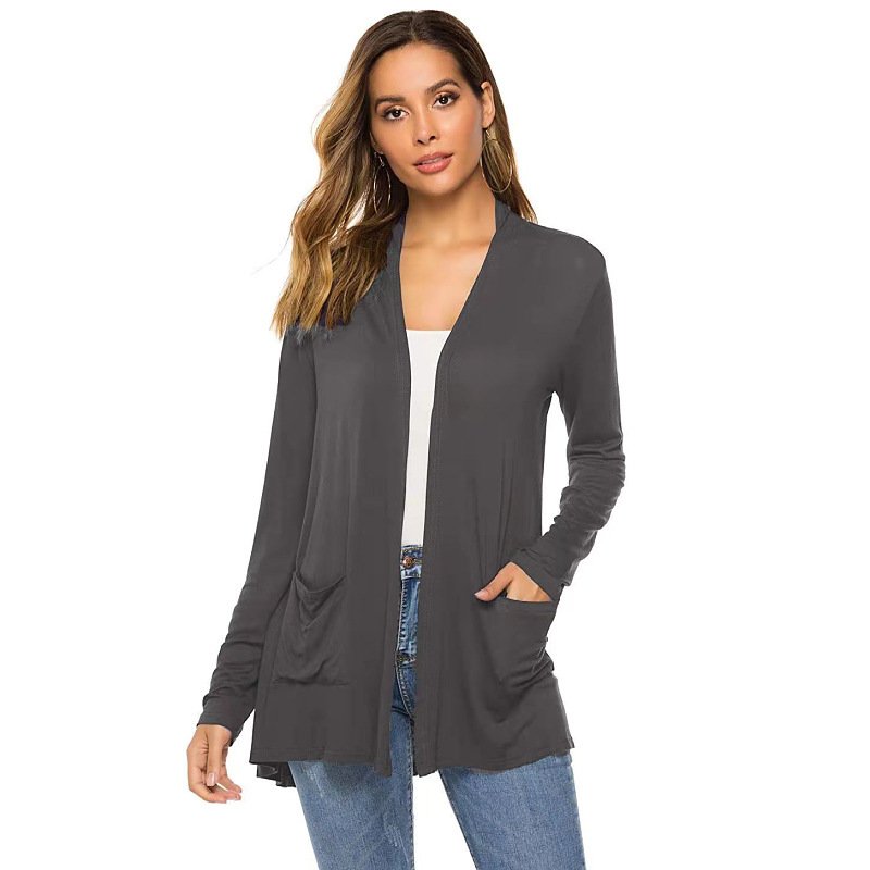 Macymars™ 2022 New Women's Casual Lightweight Open Front Long Sleeve Cardigans
