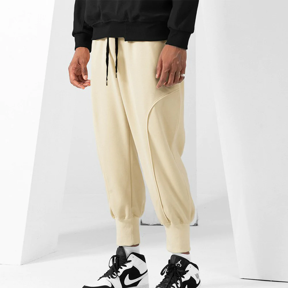 Macymars™ Men's Solid Color Loose Drawstring Sports Leggings Casual Pants
