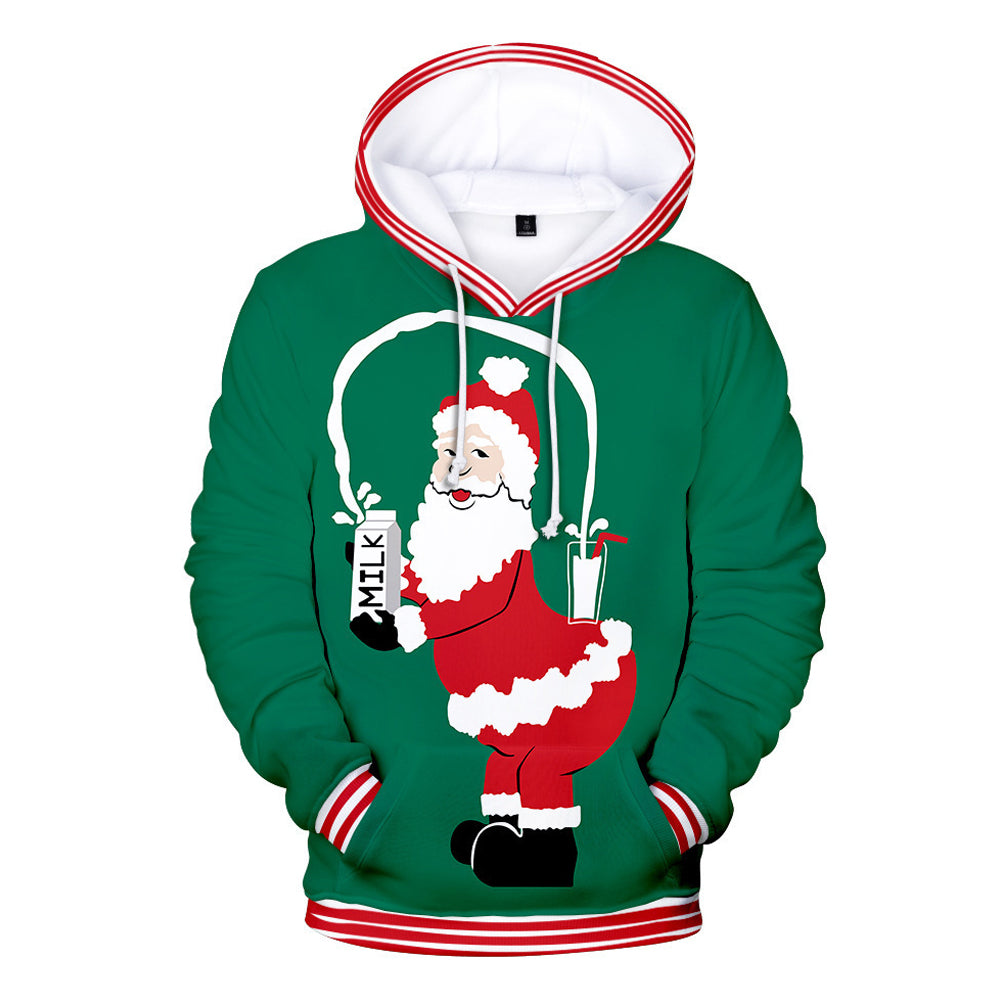 Macymars™ Men's 3D Christmas Print Hoodie