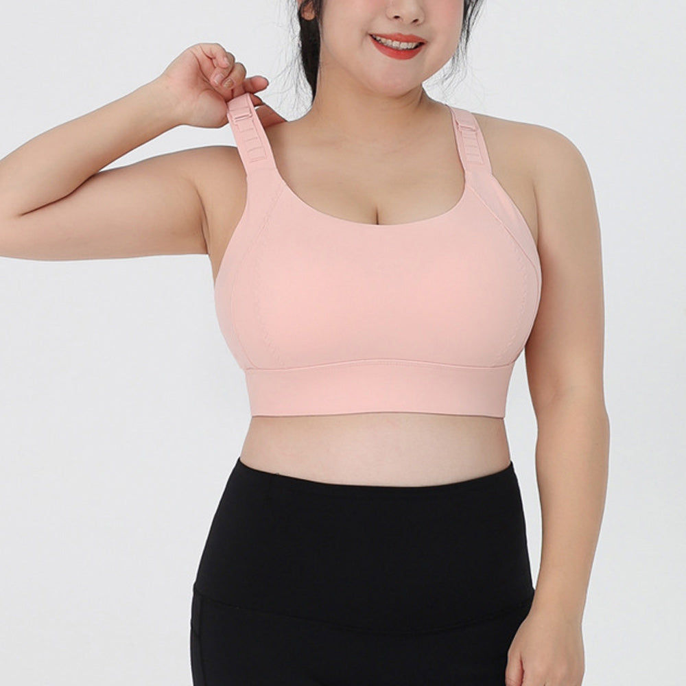 Macymars™ Adjustable Shoulder Straps Shockproof Sports Bra