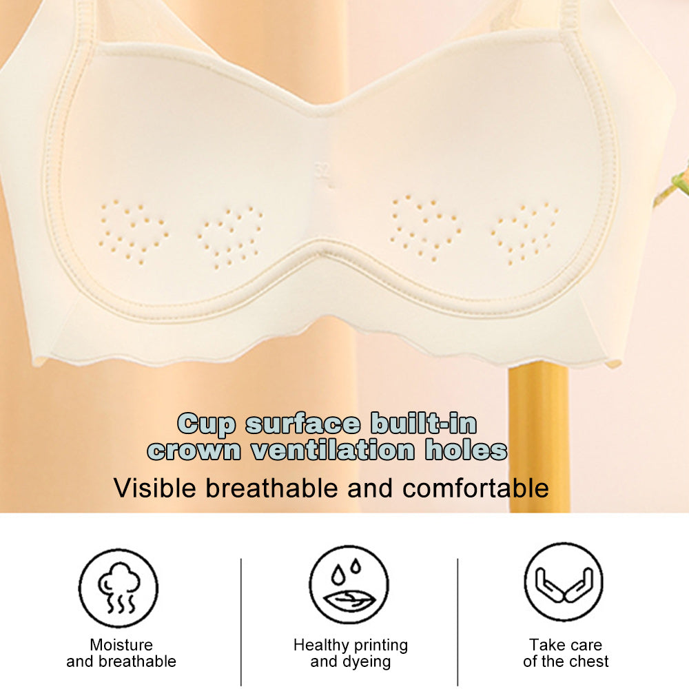 Macymars™ Women's Seamless Ultra Thin Mesh Breathable Push Up Bra