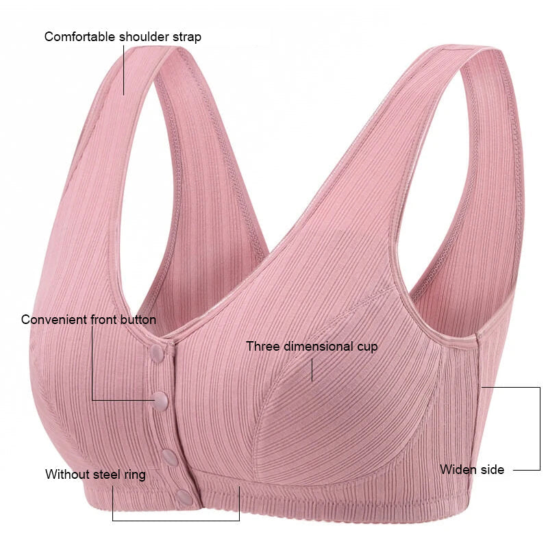 Macymars™ Cotton Non-Steel Ring Breathable Comfortable Bra