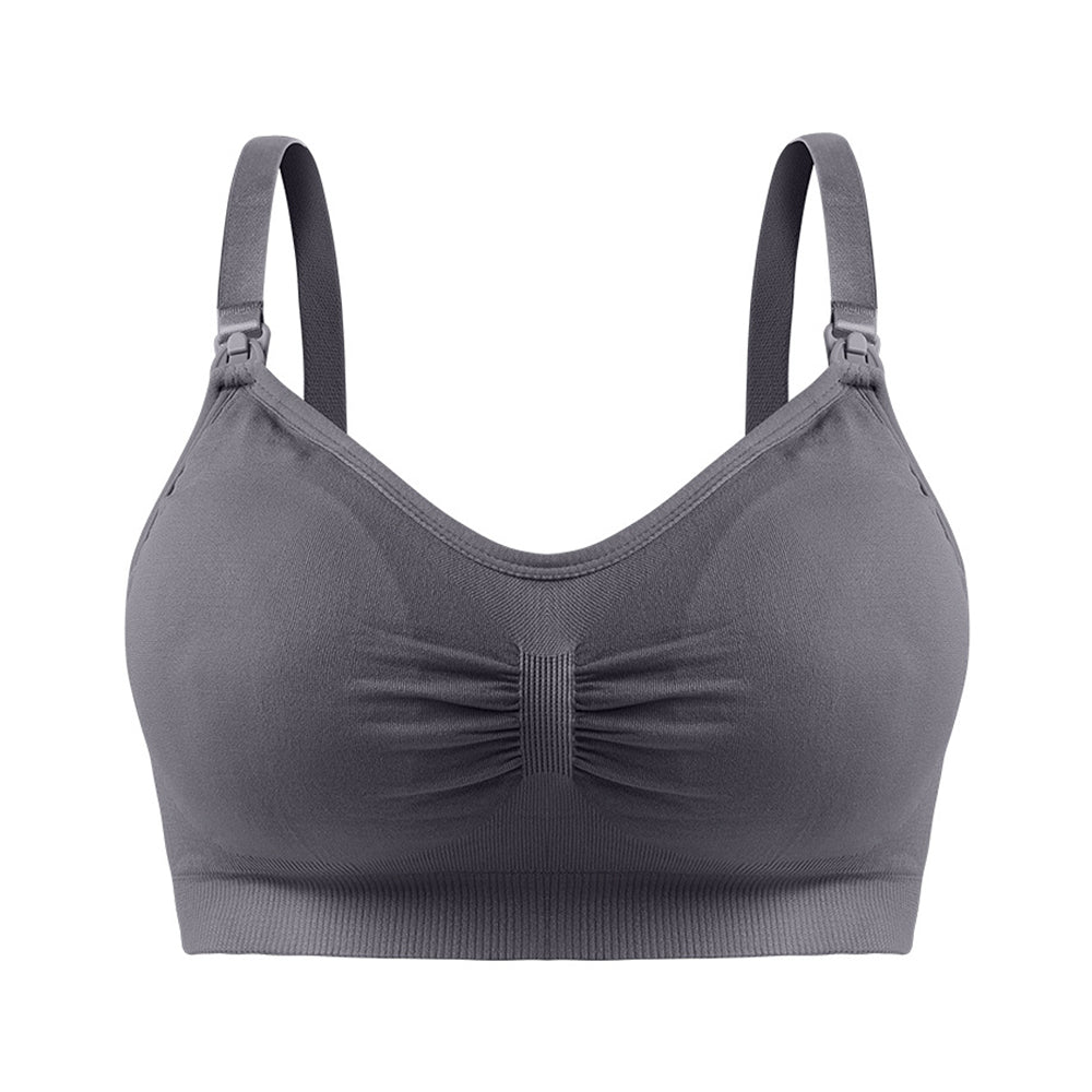 Macymars™ Wireless Front Buckle Seamless Large Size Bra